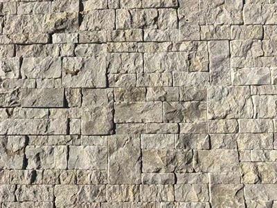 Beige Limestone Tumbled Phab ntsa pob zeb