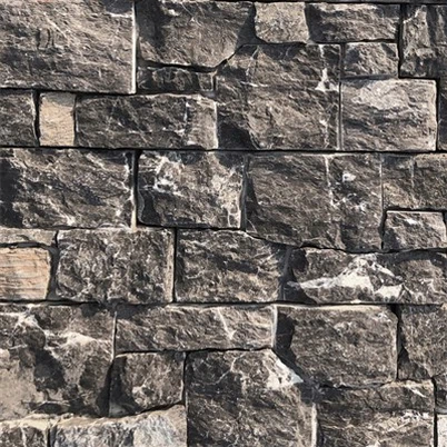 Charcoal Phab Ntsa Pob Zeb Ntuj Vaj Huam Sib Luag Pob Zeb Facade JRN-030